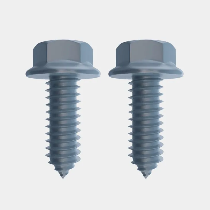 Hexagon Head Tapping Screws With Flange