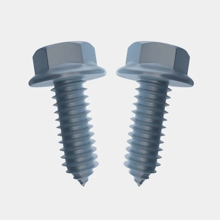 Hexagon Head Tapping Screws With Flange