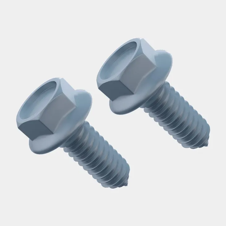 Hexagon Head Tapping Screws With Flange
